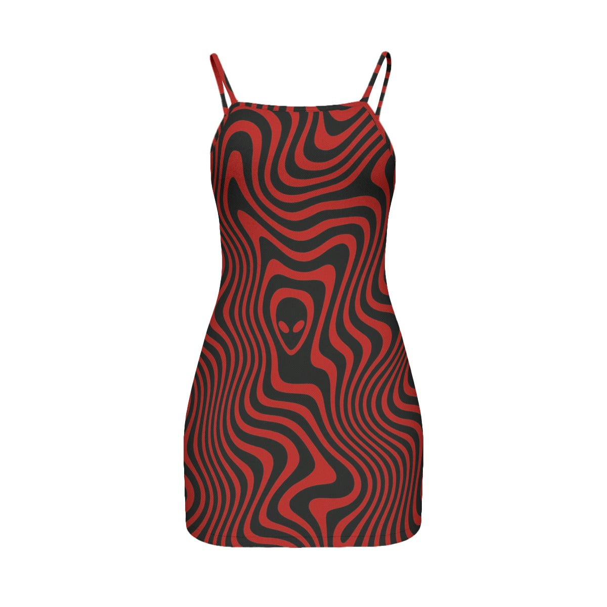 Red Alert Alien Cami Dress (Plus Size)