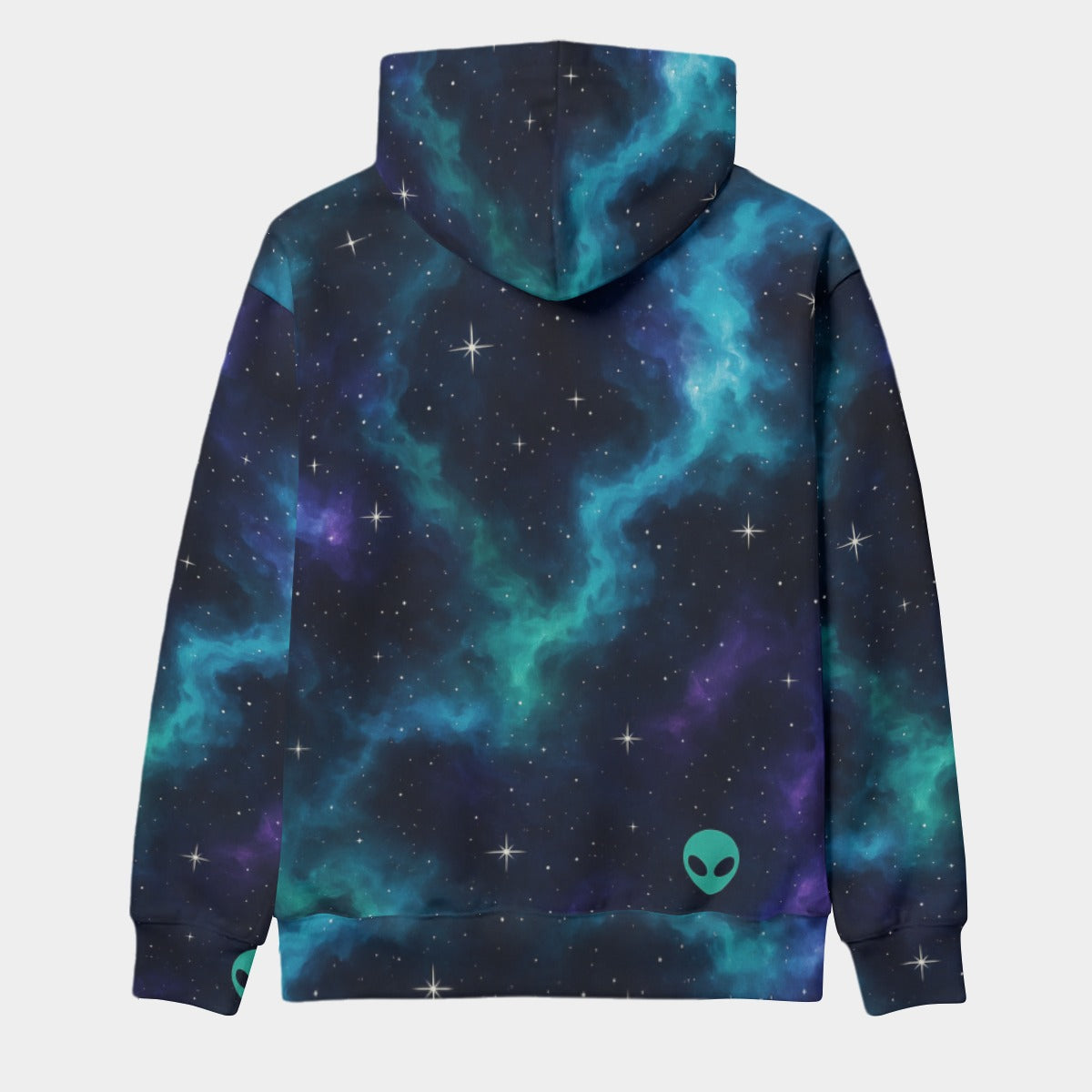 Cosmic Fade Alien Hoodie