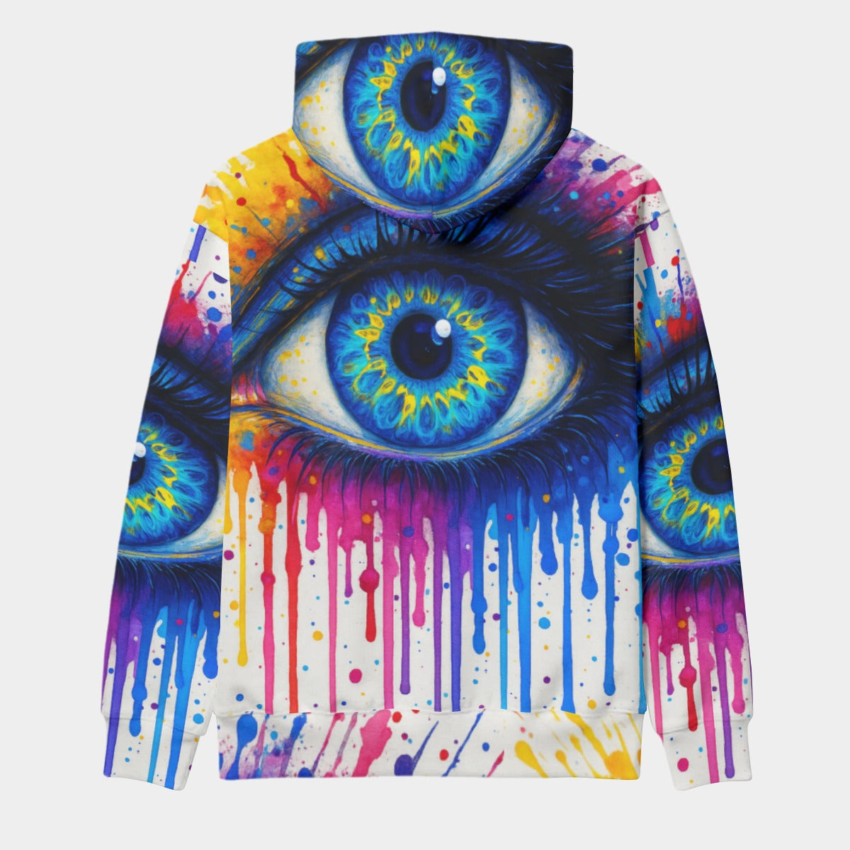 Third Eye Drip Hoodie – Rainbow Awakening