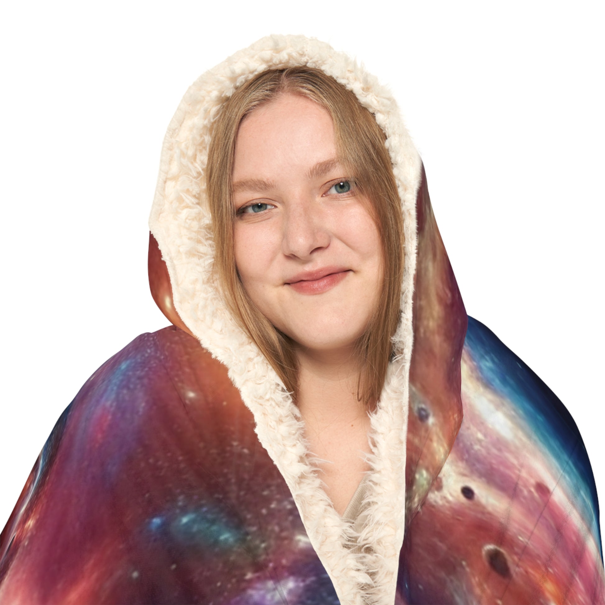 Stargate Portal Hooded Blanket – Ultra Soft Cosmic Cloak
