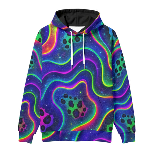 Psychedelic Galaxy Paw Hoodie