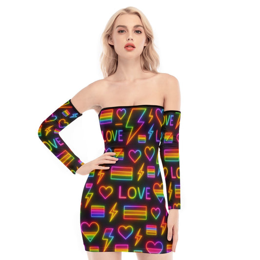 Prismpower Pride Lace-Up Dress