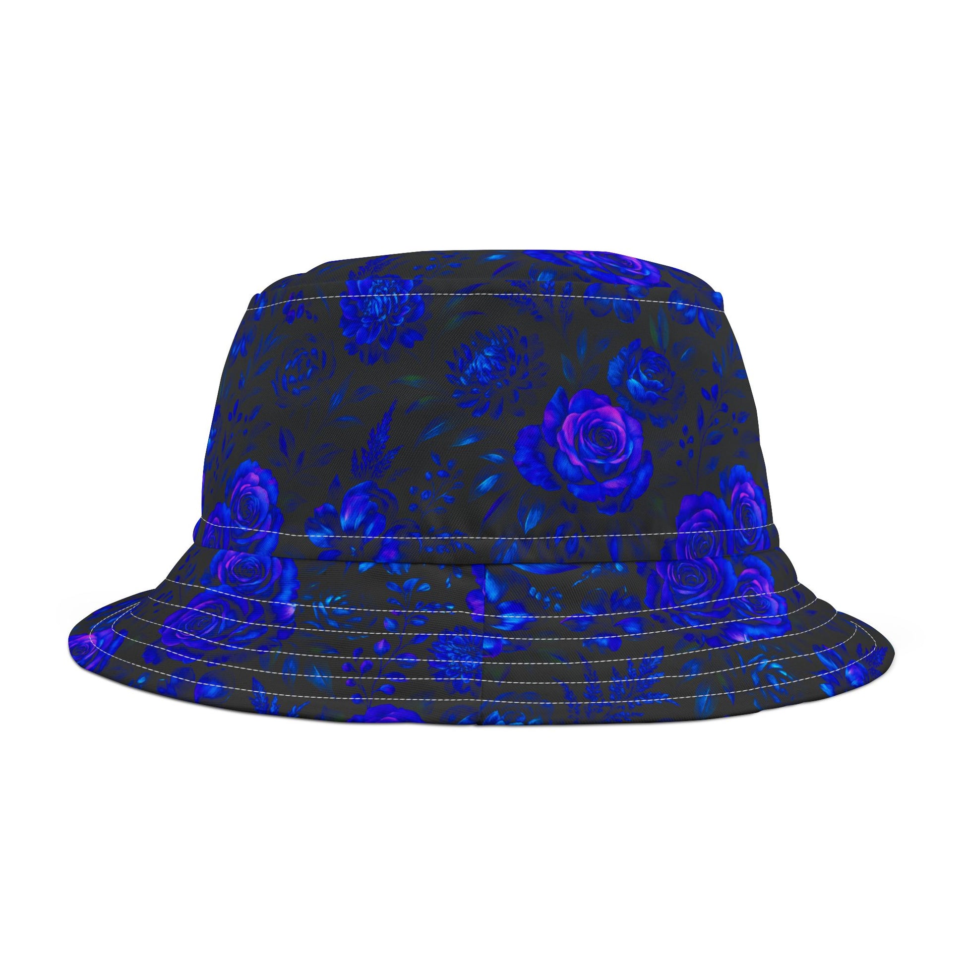 Electric Bloom UV Bucket Hat – Festival-Ready & Fierce